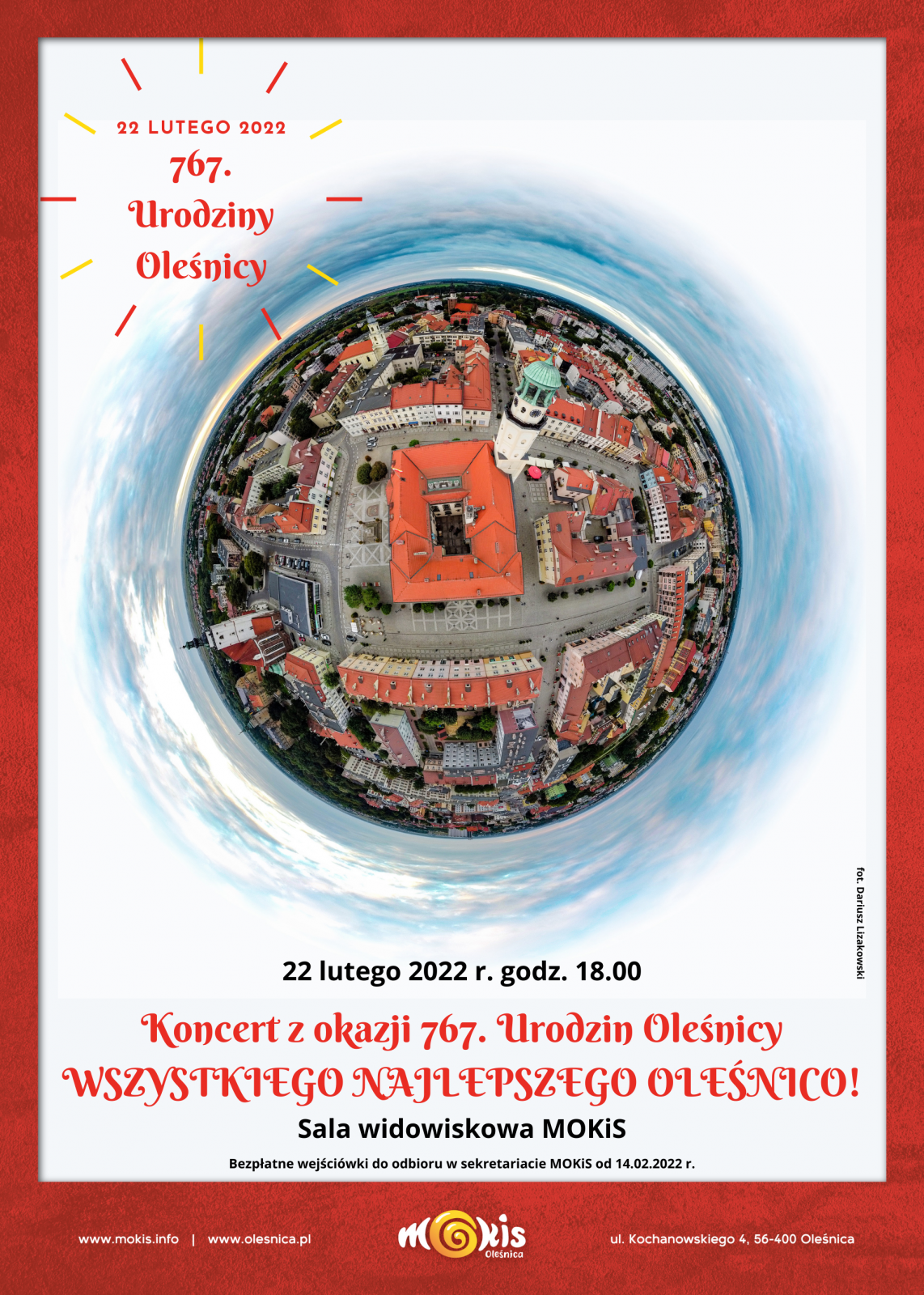 urodziny Oleśnicy - plakat